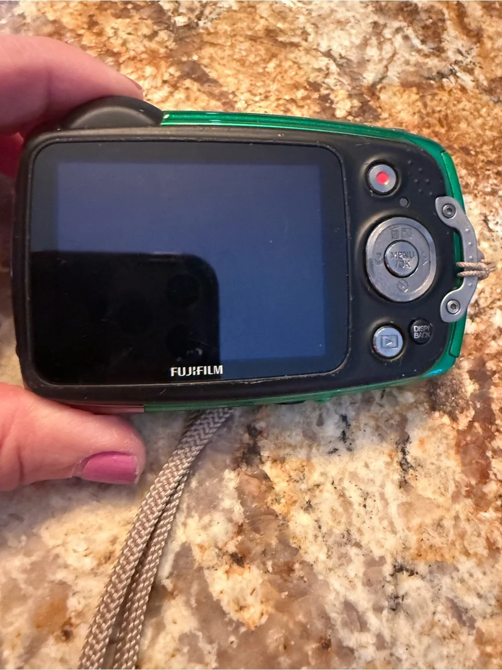 Fujifilm FinePix XP50 14MP Water/Shock/Dust/FreezeProof Digital Camera Green
